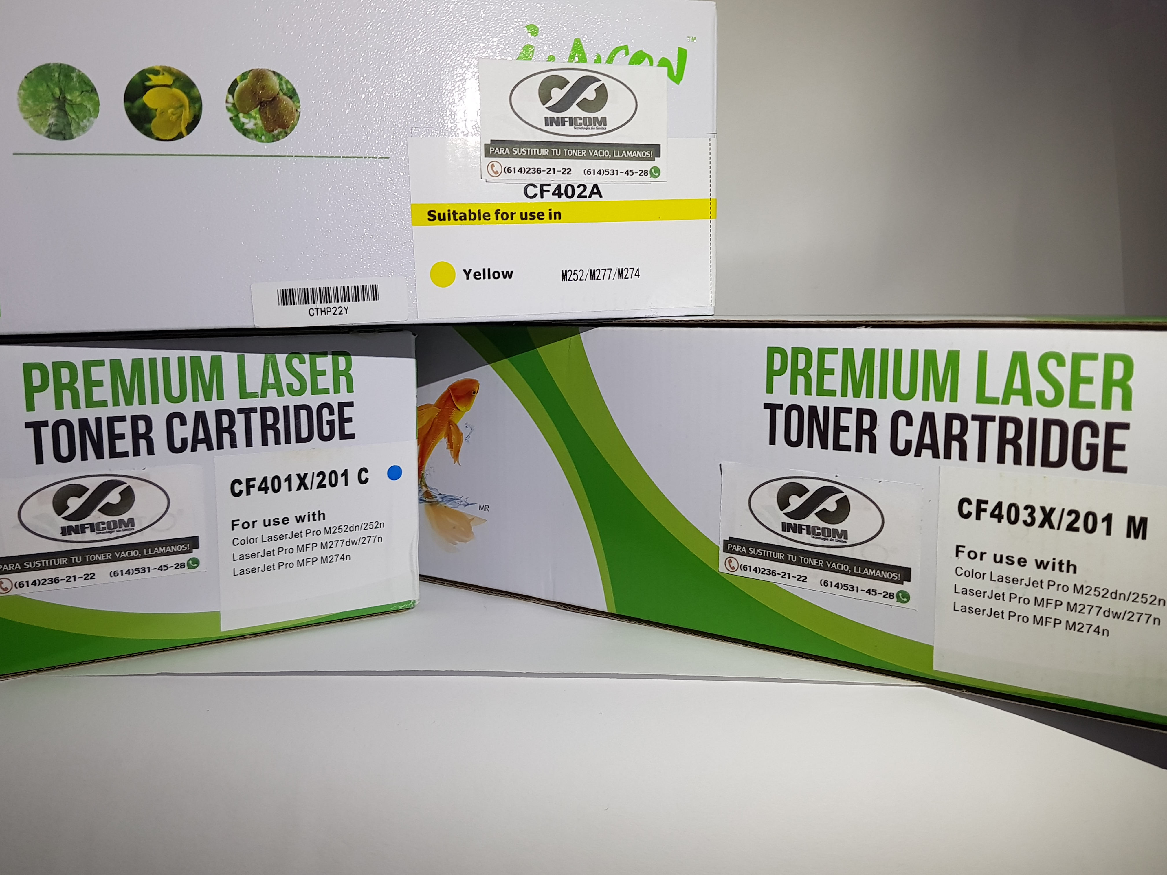 Toner compatible HP CF400A negro 